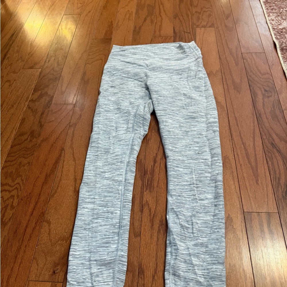 Lululemon Athletica Light Gray Leggings